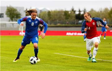 ICELAND SOCCER FRIENDLY