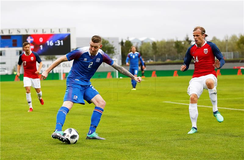 ICELAND SOCCER FRIENDLY