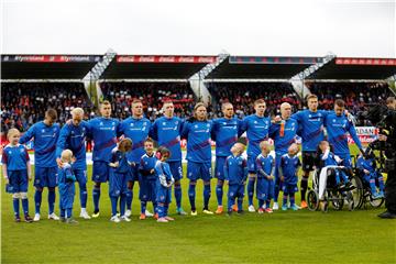 ICELAND SOCCER FRIENDLY