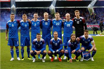 ICELAND SOCCER FRIENDLY