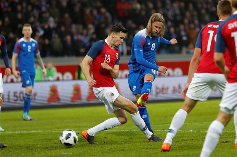 ICELAND SOCCER FRIENDLY