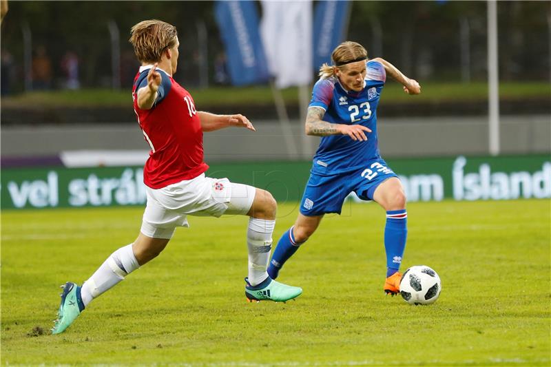 ICELAND SOCCER FRIENDLY