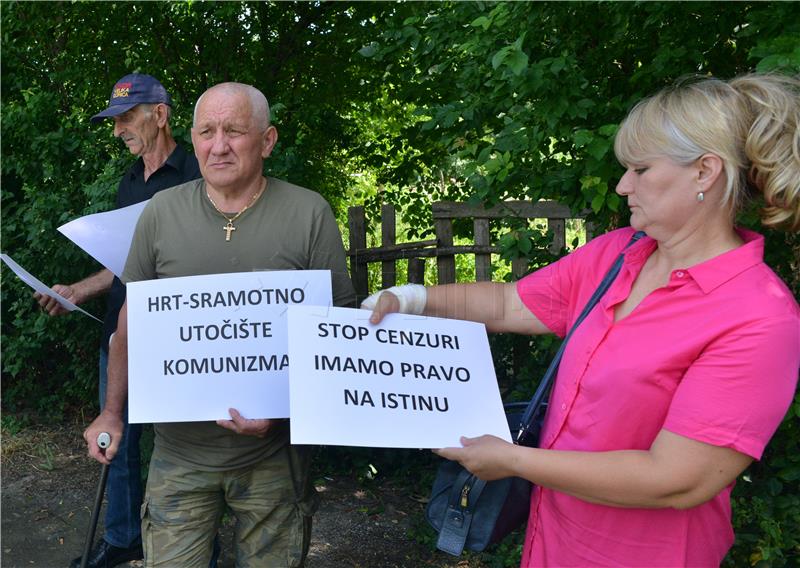 Prosvjed "Stop cenzuri - pravo na istinu"