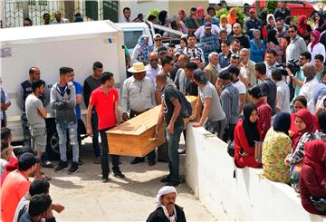 TUNISIA MIGRANTS FUNERAL