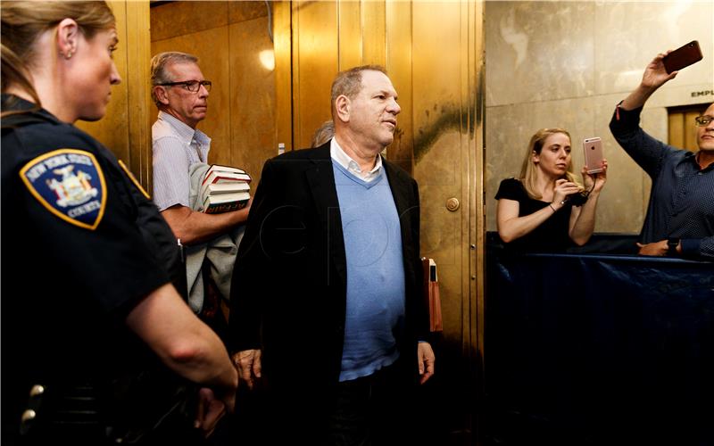 Harvey Weinstein se danas izjašnjava o krivnji