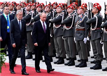 AUSTRIA RUSSIA PUTIN DIPLOMACY