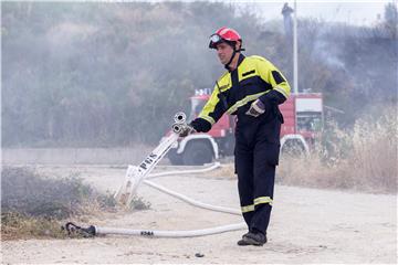 Split: Požar u blizini hotela Zagreb