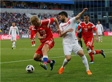 RUSSIA SOCCER FRIENDLY