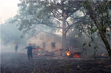 UKRAINE CHERNOBYL FOREST FIRE