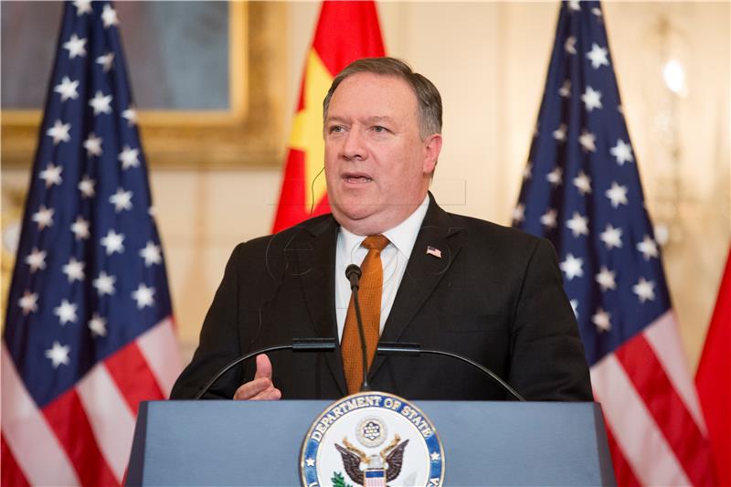 Pompeo: SAD neće dopustiti Iranu da razvije nuklearno oružje