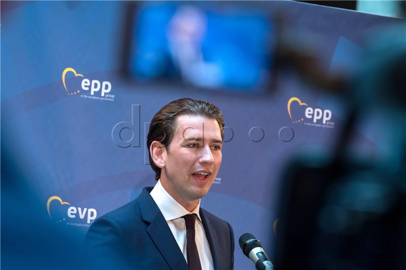 Closed meeting of the Eurpean parliament's EPP faction in Munich