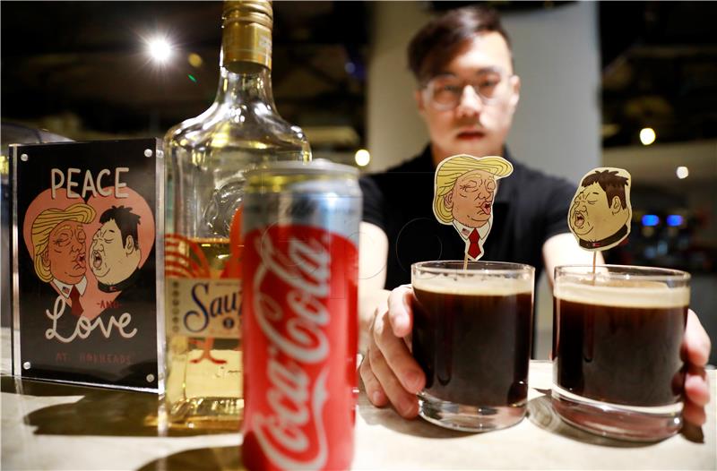 SINGAPORE USA NORTH KOREA SUMMIT COCKTAIL