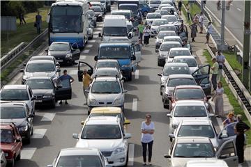 SERBIA FUEL PROTEST