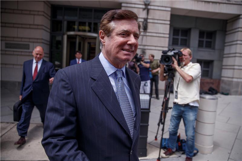 (FILE) USA MANAFORT OBSTRUCTION CHARGES