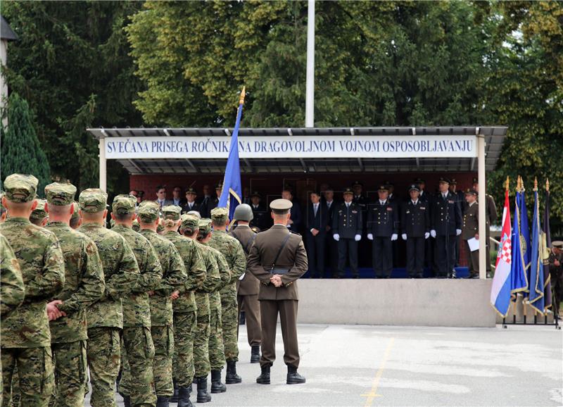 Prisegnuo 22. naraštaj ročnika na dragovoljnom vojnom osposobljavanju