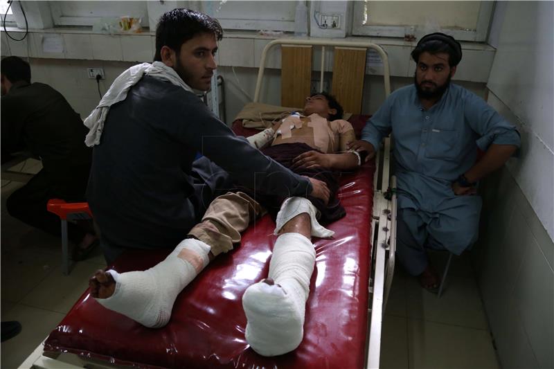 AFGHANISTAN BOMB BLAST AFTERMATH