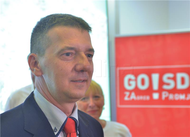 Hrestak, Maras to vie for post of SDP Zagreb branch leader on June 17