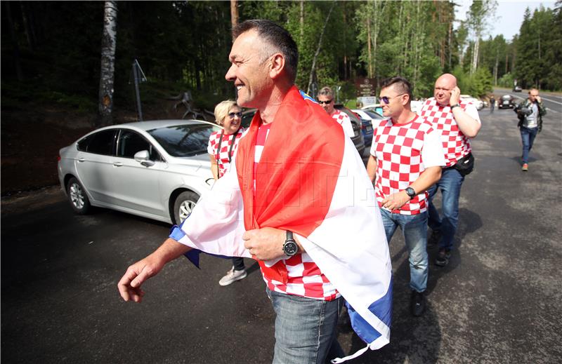 SP Rusija: Hrvatska nogometna reprezentacija stigla u Ilichevo