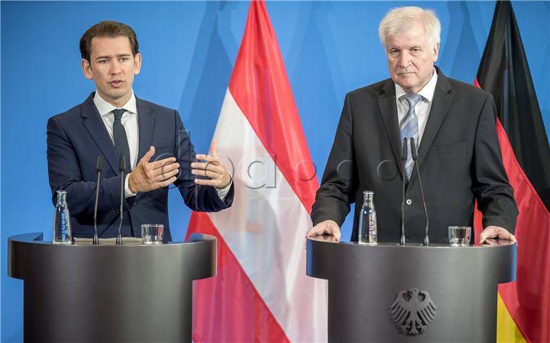 Austrian Chancellor visits Germany