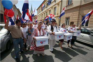 Inicijativa Narod odlučuje predaje Hrvatskome saboru Zahtjev za raspisivanje referenduma za pravedniji izborni sustav