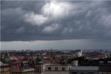 Kišno vrijeme u Zagrebu