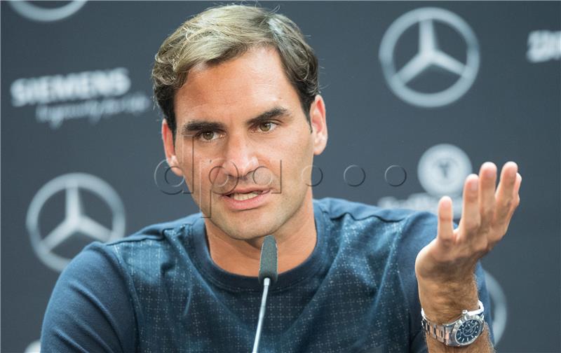 2018 Stuttgart Open - Roger Federer press conference