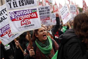 ARGENTINA ABORTION LAW PROTESTS