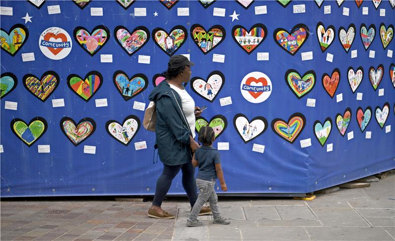 BRITAIN GRENFELL TOWER FIRE ANNIVERSARY