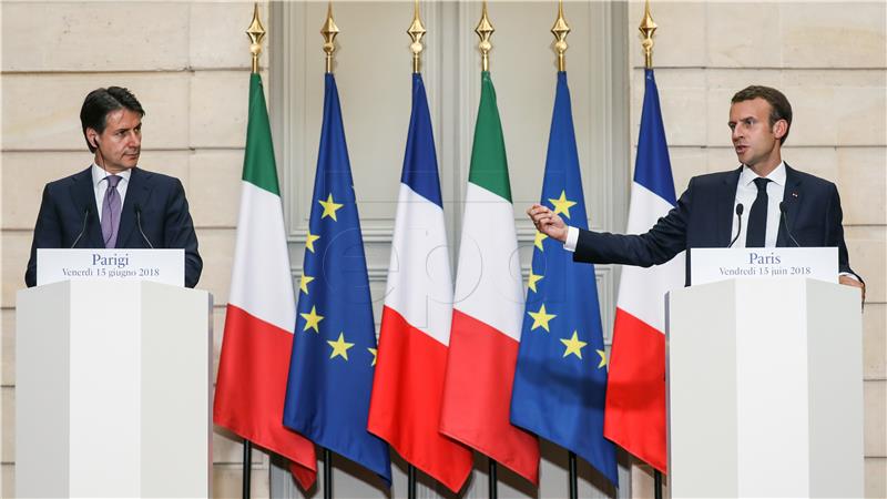 FRANCE ITALY DIPLOMACY