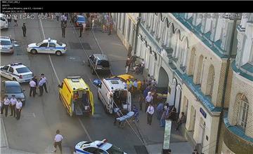 RUSSIA TAXI ACCIDENT