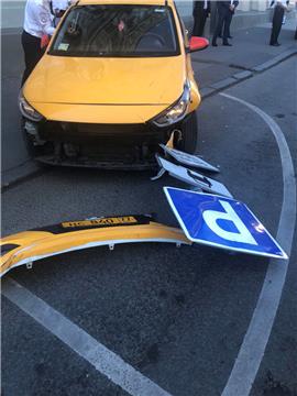 RUSSIA TAXI  ACCIDENT