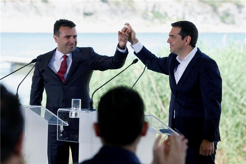 Greece, Macedonia sign historic deal renaming Macedonia