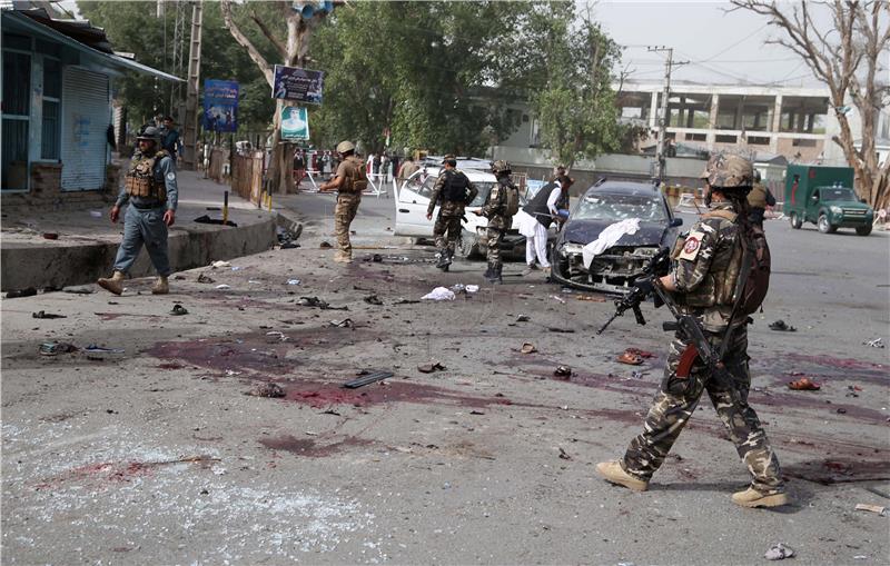 AFGHANISTAN SUICIDE BOMB ATTACK