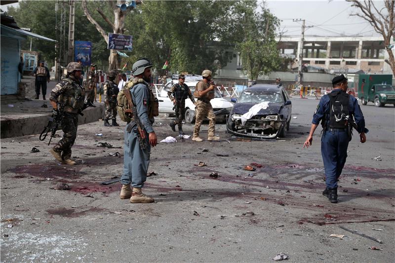 AFGHANISTAN SUICIDE BOMB ATTACK