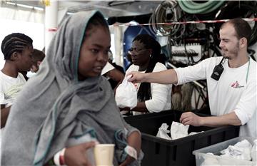 SPAIN MIGRATION AQUARIUS SEA RESCUE