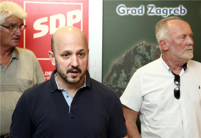 MP Maras elected new leader of SDP branch in Zagreb