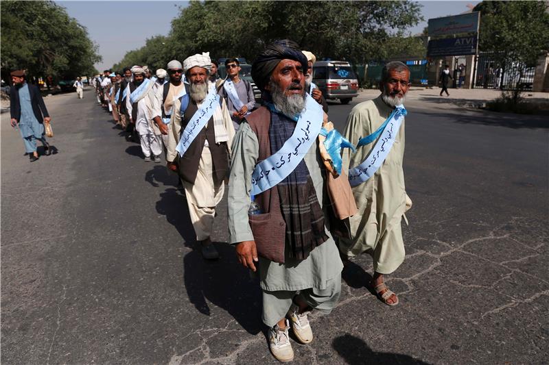 AFGHANISTAN PEACE WALK