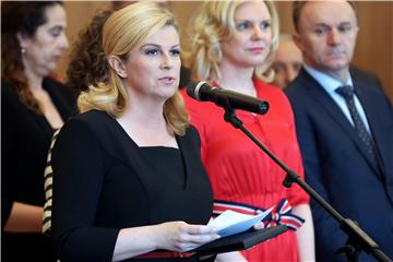 Predsjednica Kolinda Grabar-Kitarović uručila je odlikovanja i priznanja Republike Hrvatske