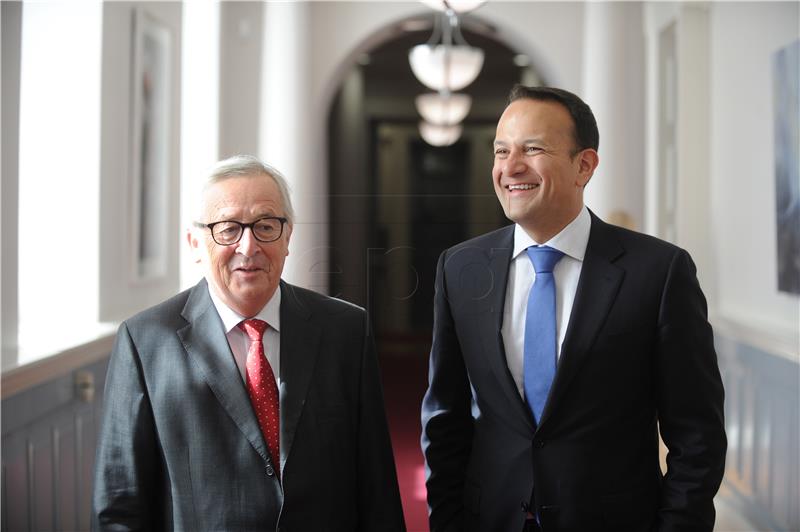 IRELAND EU JUNCKER VISITS