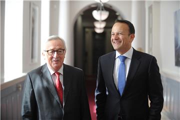 IRELAND EU JUNCKER VISITS