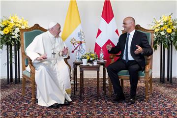 SWITZERLAND POPE VISIT WORLD COUNCIL OF CHURCHES