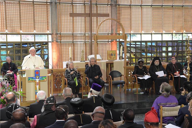 SWITZERLAND POPE VISIT WORLD COUNCIL OF CHURCHES