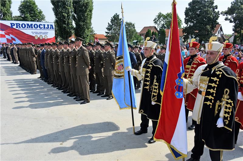 Svečana promocija polaznika Hrvatskoga vojnog učilišta Dr. Franjo Tuđman