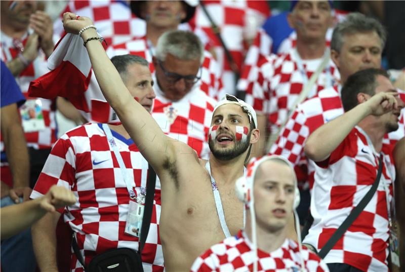 SP Rusija: Ludilo na tribinama, "Vatreni" utišali "Gaučose"