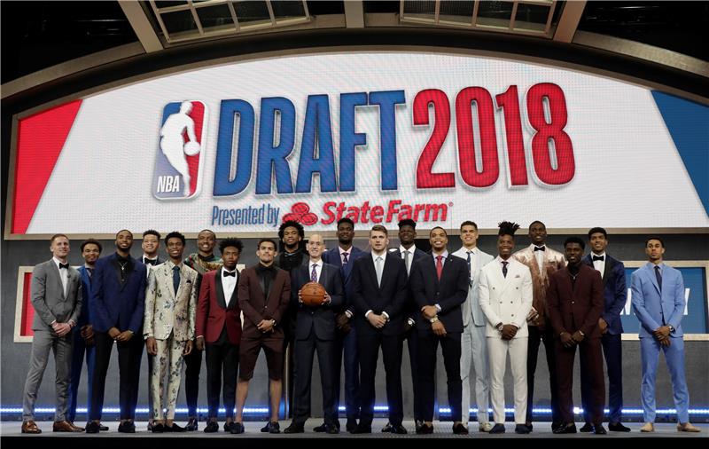 USA NEW YORK NBA DRAFT