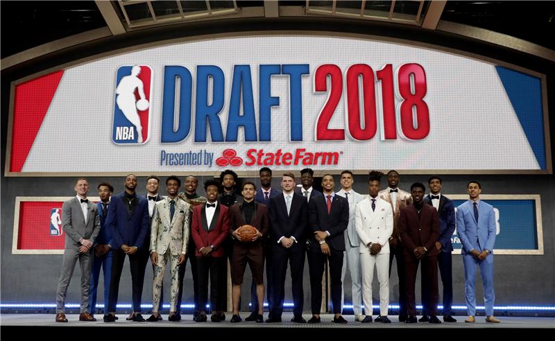 USA NEW YORK NBA DRAFT