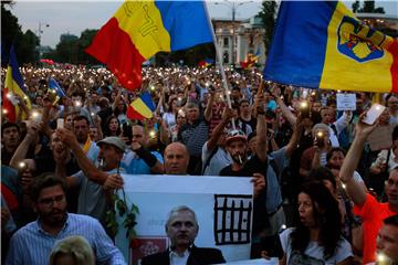 ROMANIA PROTEST