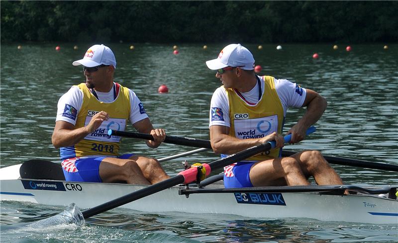 SK veslanje: Braća Sinković u polufinalu dvojaca, Martin i Šain u četvrtfinalu samaca