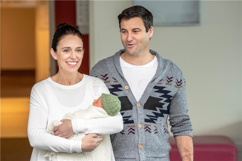 NEW ZEALAND JACINDA ARDERN BABY