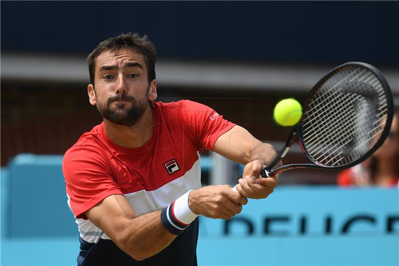 Cilic defeats Djokovic to win ATP Queens title